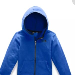 The North Face TFN Full Zip Baby Toddler Glacier Hoodie Blue 18-24M